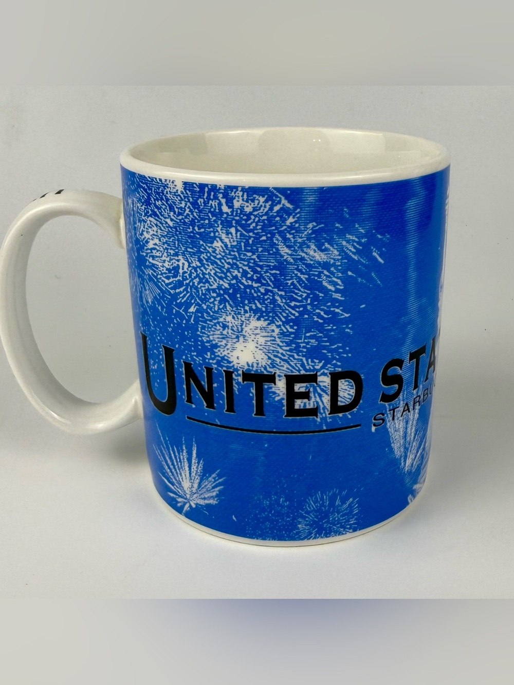 STARBUCKS Barista 2002 Statue Of Liberty  USA Scenic Series Ceramic Coffee Mug